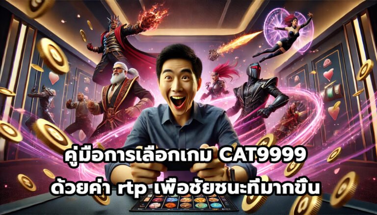 คู่มือการเลือกเกม CAT9999ด้วยค่า rtp เพื่อชัยชนะที่มากขึ้น-8