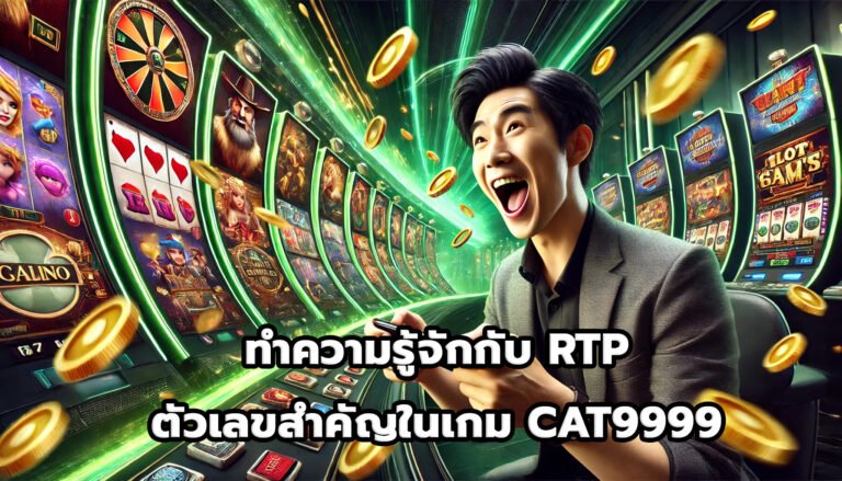 ทำความรู้จักกับ RTP ตัวเลขสำคัญในเกม CAT9999-6