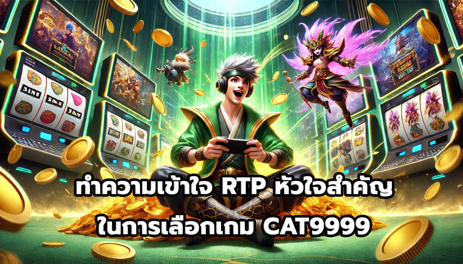 ทำความเข้าใจ RTP หัวใจสำคัญในการเลือกเกม CAT9999-3